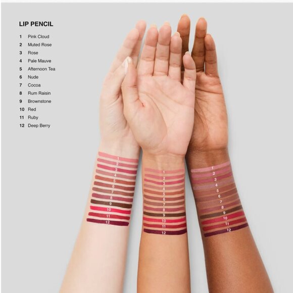 Bobbi Brown Lip* Liner Pencil Crayon - Contour des Levees ~ 34 RED (Bright) NIB - Picture 7 of 14